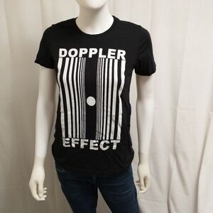The Big Bang Theory Black Doppler Effect Short Sleeve Tee
